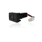 Двойно USB Зарядно за Вграждане за Vw Transporter Т4 4.2A