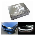 Ангелски Очи Диодни за BMW E46 купе (2003+) с 66 диода - Жълт цвят