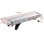 LED Маяк Аварийна светлина 76.2см с 15 режима 12V/24V
