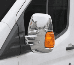 Хром капаци за огледала за Fiat Doblo (2010-2021), Opel Combo D (2012-2021)