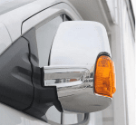 Хром капаци за огледала за Fiat Doblo (2010-2021), Opel Combo D (2012-2021)