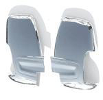Хром капаци за огледала за Fiat Doblo (2010-2021), Opel Combo D (2012-2021)