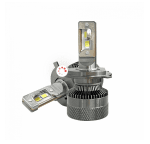 Комплект от 2 броя LED ЛЕД диодни крушки H4 Х4 12V 200W 17000lm за фарове Canbus без грешки 6000К къси/дълги