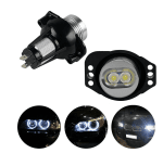 Комплект от 2 броя ярки бели LED крушки Angel Eyes ангелски очи 12V за BMW Е90 Е91 с Canbus без грешки