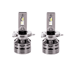 Комплект от 2 броя LED ЛЕД диодни крушки H4 Х4 12V 150W 15000lm за фарове Canbus без грешки 6000К къси/дълги