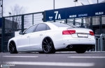 Добавки за прагове Maxton design за Audi A8 D4 (2009-2013)