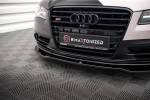 Спойлер за предна броня Maxton design за Audi S8 D4 (2013-2015)