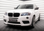 Спойлер за предна броня Maxton design за BMW X3 F25 M-pack (2010-2014)