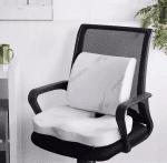 Комплект от 2бр Ортопедични анатомични възглавници с бамбукови нишки за лумбална опора и за сядане от мемори пяна