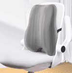 Ортопедична анатомична възглавница за лумбална опора от мемори пяна против болки в гърба и кръста