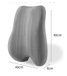 Ортопедична анатомична възглавница за лумбална опора от мемори пяна против болки в гърба и кръста