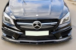 Спойлер за предна AMG броня Maxton design за Mercedes Benz C117 (2013-2016)