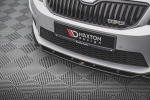 Спойлер за предна броня Maxton design за Skoda Octavia RS (2013-2016)