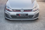 Спойлер за предна GTI броня Maxton design за VW Golf 7 (2013-)