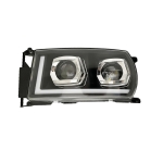 Ляв LED Лед диоден преден фар за камион Scania G R R420 P500 24V