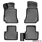 Гумени стелки тип леген за Mercedes C-class / W204 2007-2014 C209 2003-2010, модел RizLine