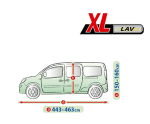 Покривало за кола Kegel Mobile, размер XL, в сиво, за VAN