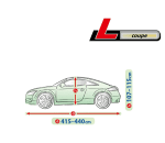 Покривало за кола Kegel Mobile Garage, сиво, размер L, подходящо за купе