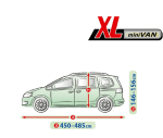 Покривало за кола за миниван Kegel Mobile Garage, размер XL, сиво