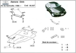 Метална кора под двигател и скоростна кутия DAEWOO CIELO от 1994 до 1997