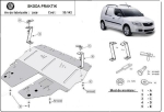Метална кора под двигател и скоростна кутия SKODA PRAKTIK от 2006 до 2010