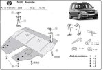 Метална кора под двигател и скоростна кутия SKODA ROOMSTER от 2006 до 2010