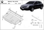 Метална кора под двигател и скоростна кутия RENAULT VEL SATIS от 2001 до 2009