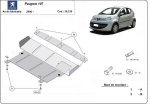 Метална кора под двигател и скоростна кутия PEUGEOT 107 от 2005