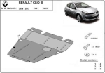 Метална кора под двигател и скоростна кутия RENAULT CLIO от 2009 до 2012
