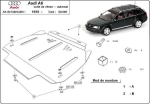 Метална кора под скоростна кутия AUDI A6 C5 от 1997 до 2005
