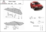 Метална кора под двигател и скоростна кутия CITROEN JUMPY от 2004 до 2006