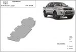 Метална кора под резервоар TOYOTA HILUX от 2005 (N70)
