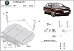 Метална кора под двигател и скоростна кутия SKODA SUPERB от 2008 до 2013