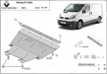 Метална кора под двигател и скоростна кутия RENAULT TRAFFIC от 2006 до 2014