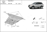 Метална кора под двигател и скоростна кутия TOYOTA RAV4 от 2000 до 2006