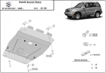 Метална кора под двигател SUZUKI GRAND VITARA от 2005 до 2015