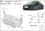 Метална кора под двигател и скоростна кутия VOLKSWAGEN SCIROCCO от 2008