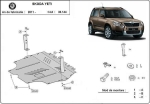 Метална кора под двигател и скоростна кутия SKODA YETI (5L) от 2009 до 2013
