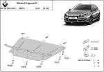 Метална кора под двигател и скоростна кутия RENAULT LAGUNA III (BT0/1) от 2010 до 2015