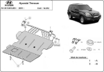 Метална кора под двигател и скоростна кутия HYUNDAI TERRACAN от 2001 до 2008