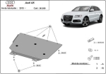 Метална кора под скоростна кутия AUDI Q5 (8R) от 2008 до 2012