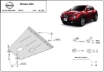 Метална кора под двигател и скоростна кутия NISSAN JUKE от 2011 до 2014