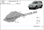 Метална кора под скоростна кутия за TOYOTA LAND CRUISER (J90) от 1995 до 2002