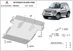 Метална кора под двигател MITSUBISHI PAJERO от 1991 до 2000