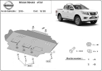 Метална кора под двигател за NISSAN NAVARA NP300 след 2014