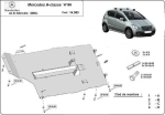 Метална кора под двигател и скоростна кутия MERCEDES A (W169) от 2004 до 2012