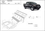 Метална кора под двигател за TOYOTA HILUX VII (2005-2015)