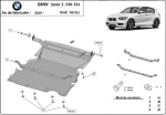 Метална кора под двигател и радиатор BMW 1 Ser (F20) от 2010