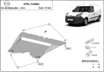 Метална кора под двигател и скоростна кутия OPEL COMBO D от 2011