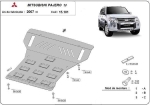 Метална кора под двигател MITSUBISHI PAJERO от 2007